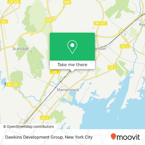 Mapa de Dawkins Development Group