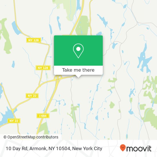 Mapa de 10 Day Rd, Armonk, NY 10504