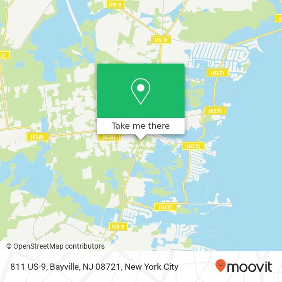 811 US-9, Bayville, NJ 08721 map