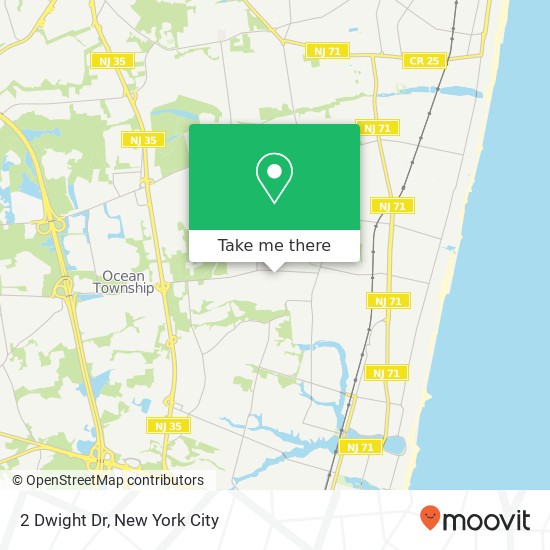 2 Dwight Dr, Ocean Twp, NJ 07712 map