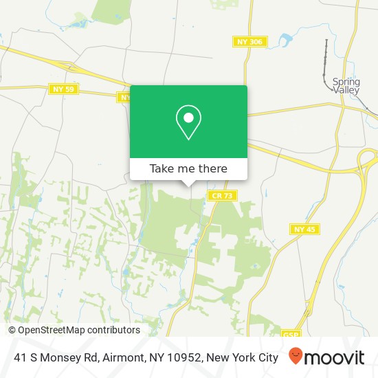 41 S Monsey Rd, Airmont, NY 10952 map