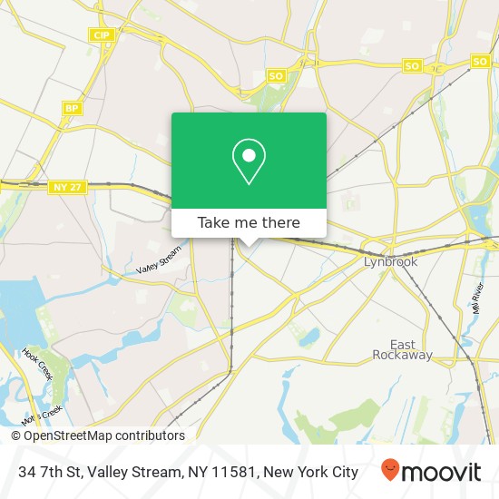 34 7th St, Valley Stream, NY 11581 map