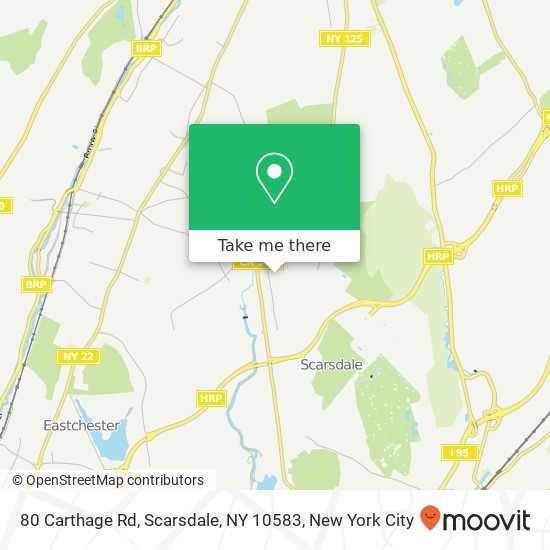 80 Carthage Rd, Scarsdale, NY 10583 map