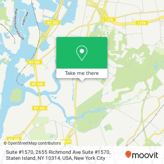 Suite #1570, 2655 Richmond Ave Suite #1570, Staten Island, NY 10314, USA map