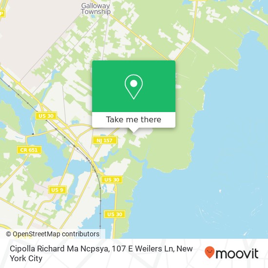 Cipolla Richard Ma Ncpsya, 107 E Weilers Ln map