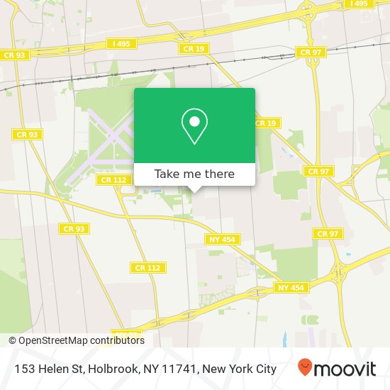 153 Helen St, Holbrook, NY 11741 map