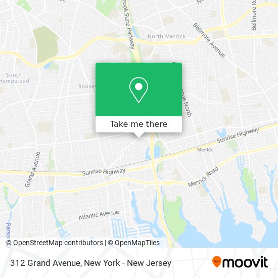 Mapa de 312 Grand Avenue