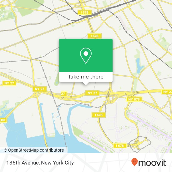 Mapa de 135th Avenue