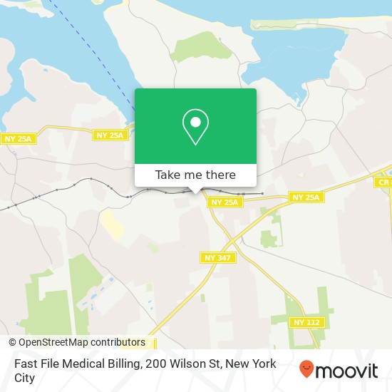 Mapa de Fast File Medical Billing, 200 Wilson St