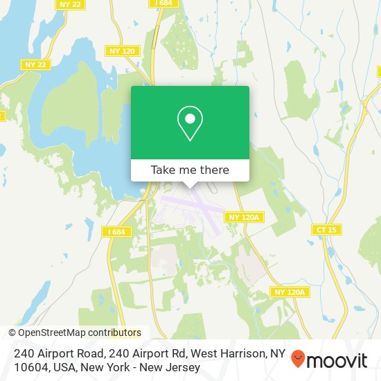 240 Airport Road, 240 Airport Rd, West Harrison, NY 10604, USA map