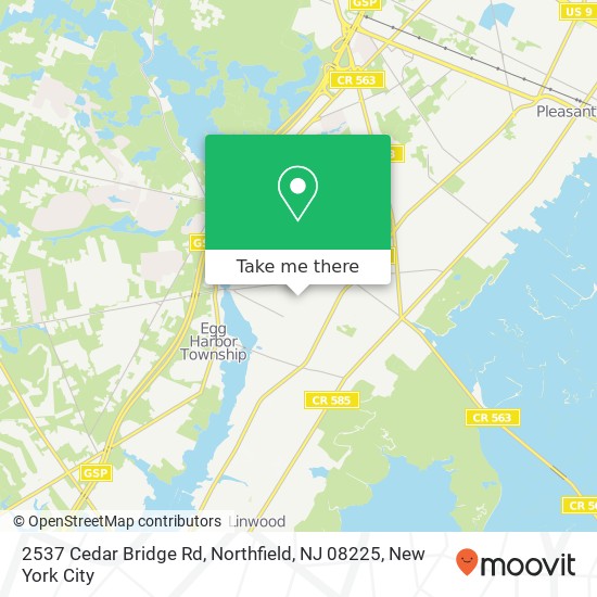 2537 Cedar Bridge Rd, Northfield, NJ 08225 map