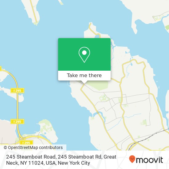 245 Steamboat Road, 245 Steamboat Rd, Great Neck, NY 11024, USA map