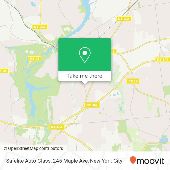 Mapa de Safelite Auto Glass, 245 Maple Ave