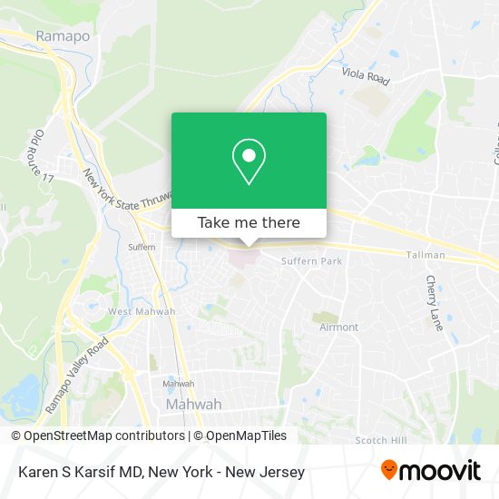 Karen S Karsif MD map