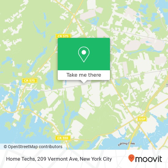 Mapa de Home Techs, 209 Vermont Ave