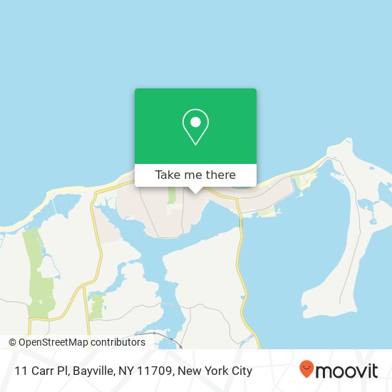 11 Carr Pl, Bayville, NY 11709 map