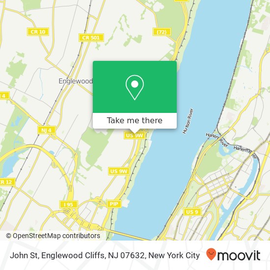 Mapa de John St, Englewood Cliffs, NJ 07632