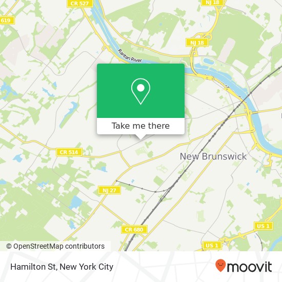 Hamilton St, Somerset, NJ 08873 map