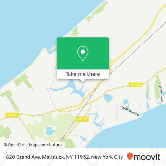 820 Grand Ave, Mattituck, NY 11952 map