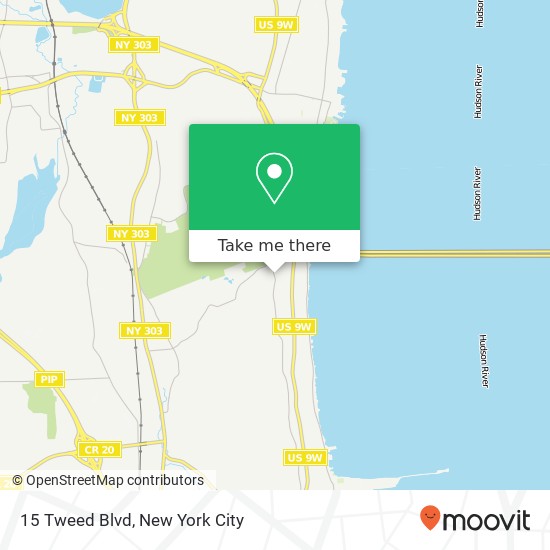 15 Tweed Blvd, Nyack, NY 10960 map