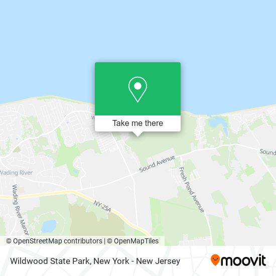 Mapa de Wildwood State Park