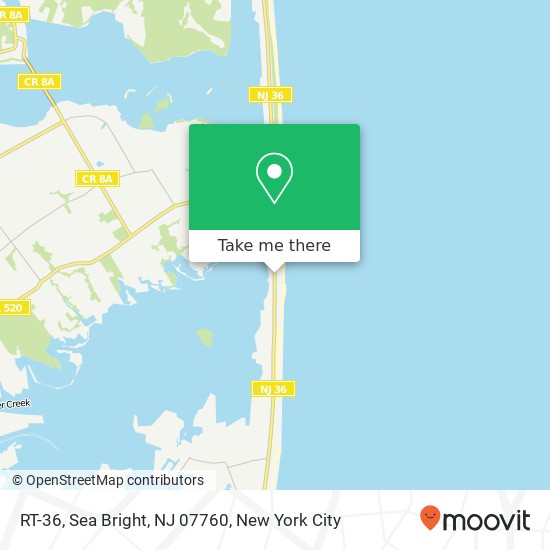 RT-36, Sea Bright, NJ 07760 map