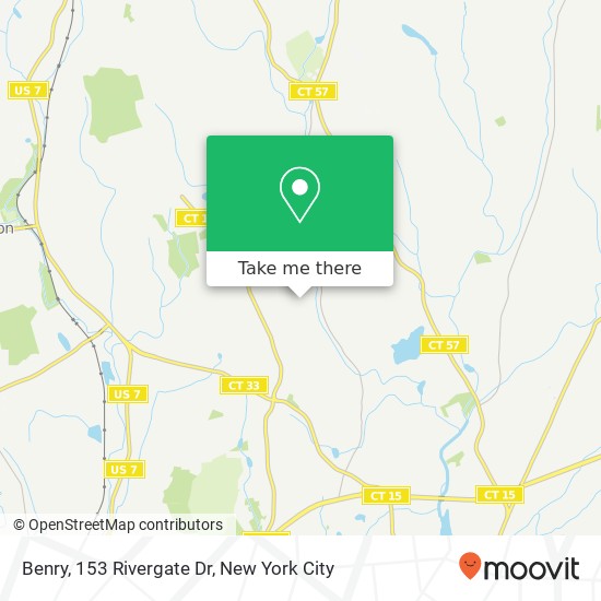 Mapa de Benry, 153 Rivergate Dr