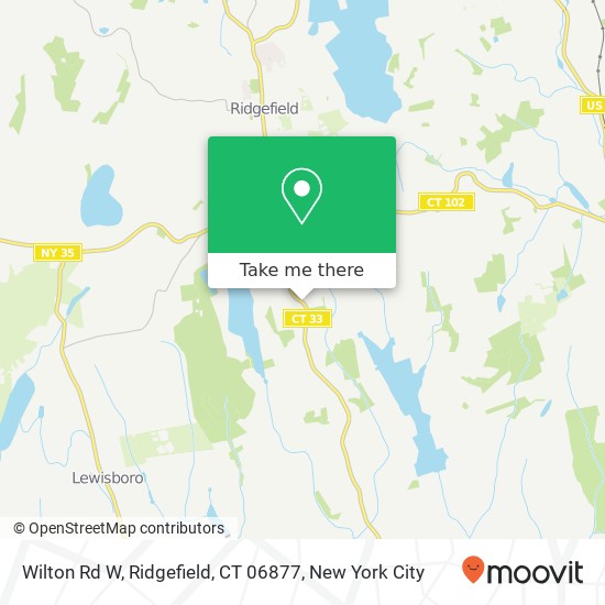 Wilton Rd W, Ridgefield, CT 06877 map