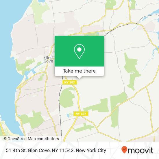 51 4th St, Glen Cove, NY 11542 map