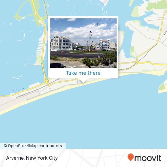 Arverne, Beach 69th St and Beach Front Rd Beach Entrance, Arverne, NY 11692, United States map