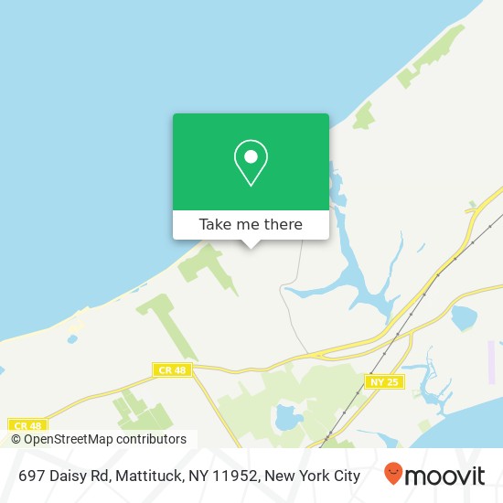 697 Daisy Rd, Mattituck, NY 11952 map