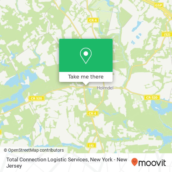 Mapa de Total Connection Logistic Services, 11 Main St