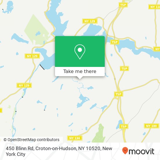 Mapa de 450 Blinn Rd, Croton-on-Hudson, NY 10520