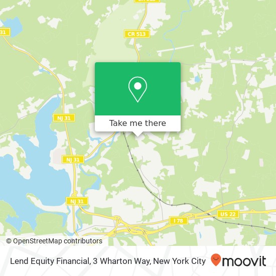 Lend Equity Financial, 3 Wharton Way map