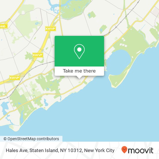 Hales Ave, Staten Island, NY 10312 map