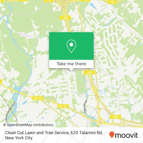 Mapa de Clean Cut Lawn and Tree Service, 620 Talamini Rd