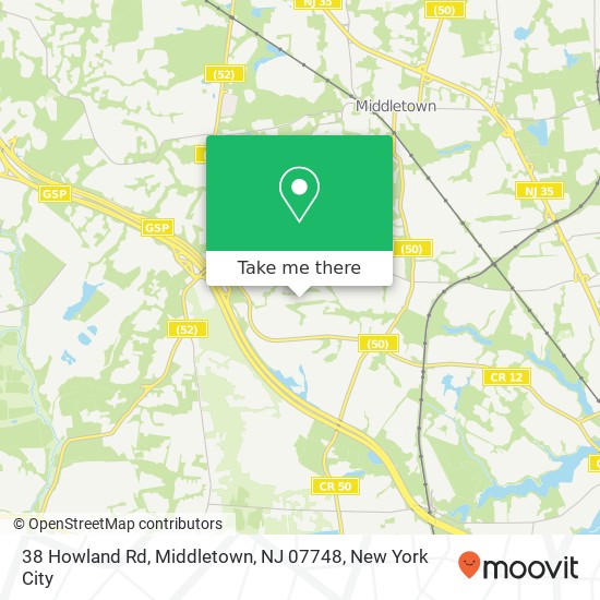 38 Howland Rd, Middletown, NJ 07748 map