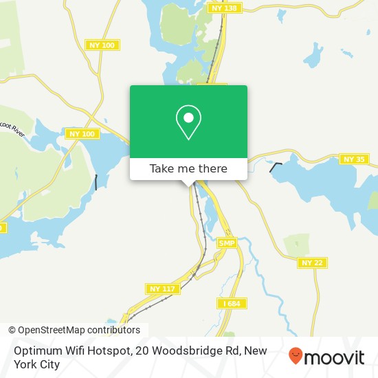 Optimum Wifi Hotspot, 20 Woodsbridge Rd map