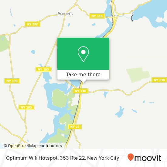 Optimum Wifi Hotspot, 353 Rte 22 map