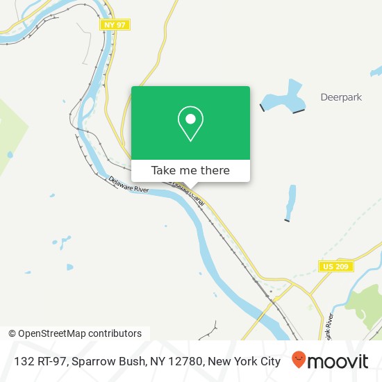 132 RT-97, Sparrow Bush, NY 12780 map