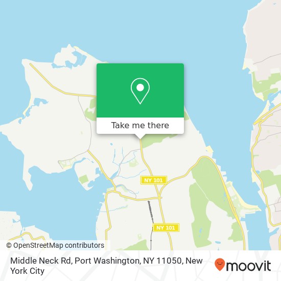 Middle Neck Rd, Port Washington, NY 11050 map
