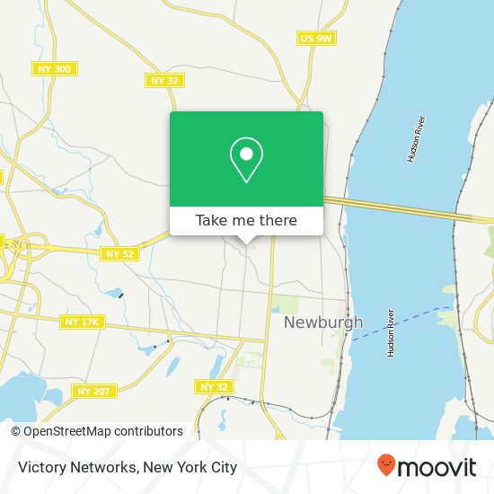 Mapa de Victory Networks, 372 Fullerton Ave