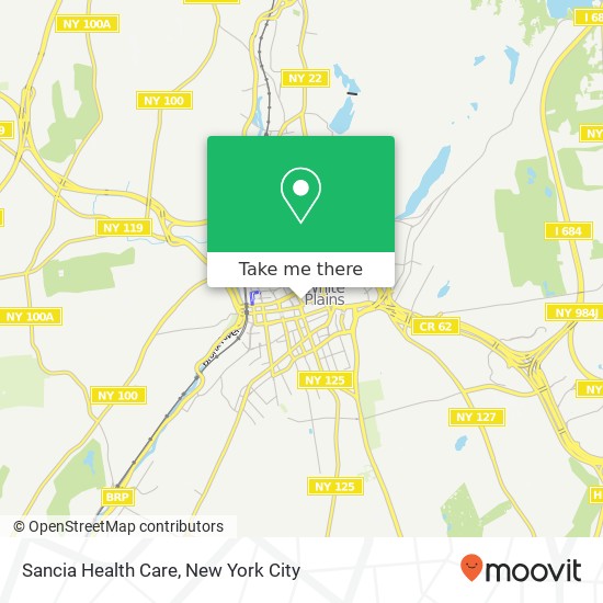 Mapa de Sancia Health Care