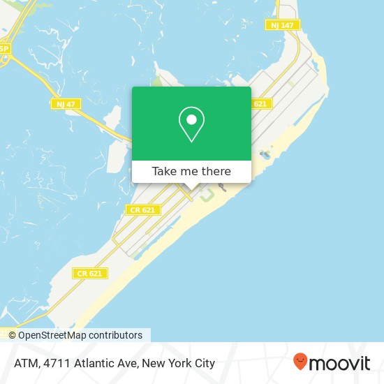 Mapa de ATM, 4711 Atlantic Ave