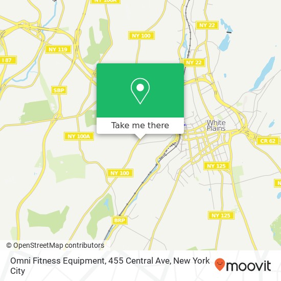 Omni Fitness Equipment, 455 Central Ave map