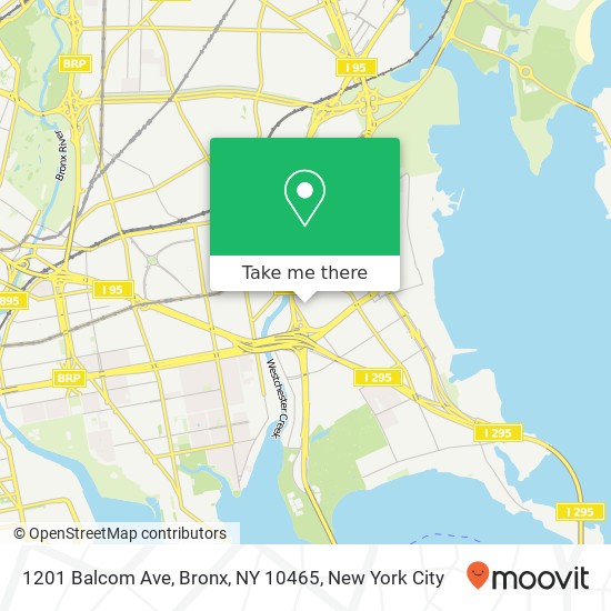 1201 Balcom Ave, Bronx, NY 10465 map