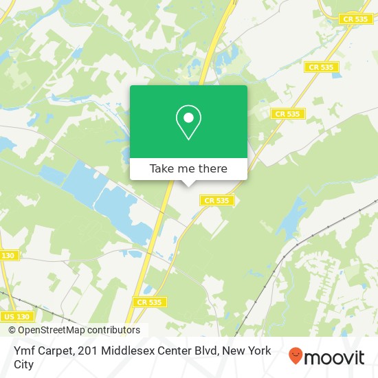 Ymf Carpet, 201 Middlesex Center Blvd map