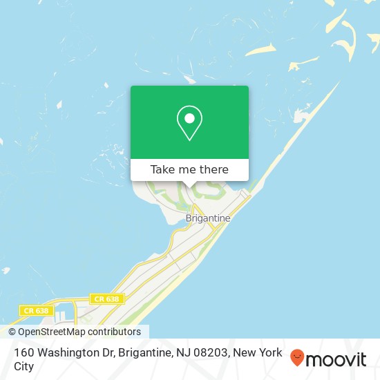 160 Washington Dr, Brigantine, NJ 08203 map