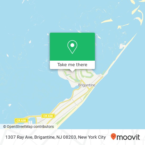 1307 Ray Ave, Brigantine, NJ 08203 map