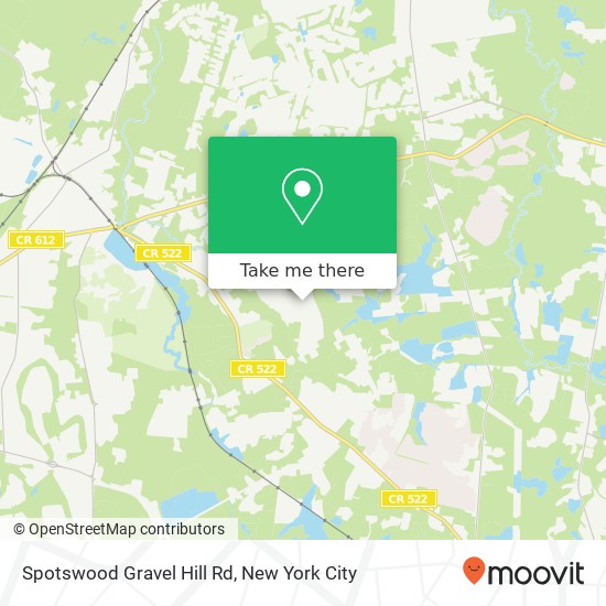 Spotswood Gravel Hill Rd, Monroe Twp, NJ 08831 map